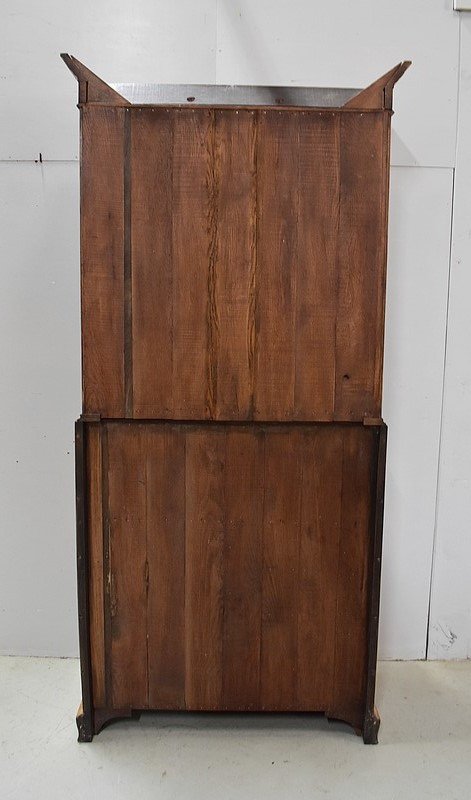Scriban - Bookcase In Solid Blond Oak, Origin England - 1920/1930-photo-8