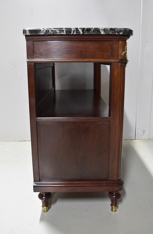 Sideboard Sideboard In Mahogany, Louis XVI Style - Early 20th Century-photo-4