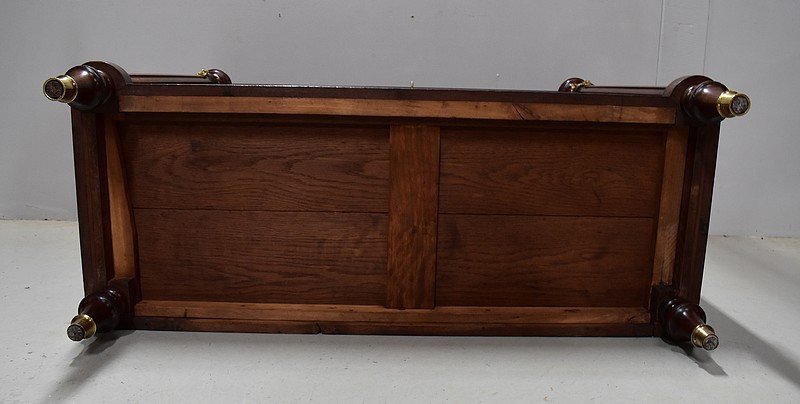 Sideboard Sideboard In Mahogany, Louis XVI Style - Early 20th Century-photo-8