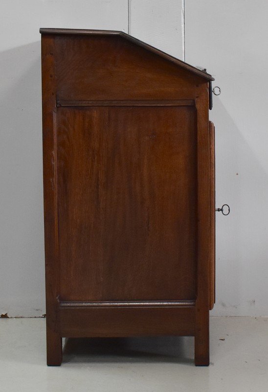 Small Oak Confiturier Louis XIV Taste - Early Nineteenth-photo-3
