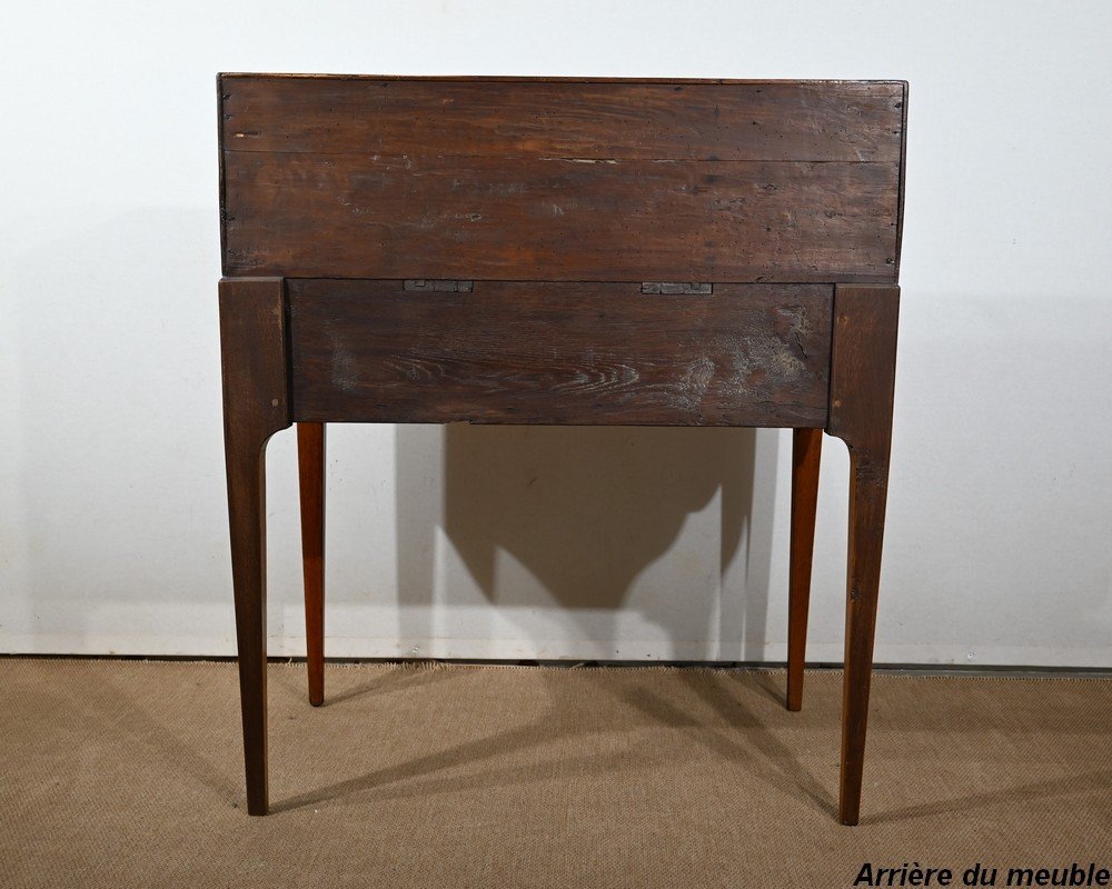 Bureau De Pente En Chêne, Style Directoire – 2ème Partie XIXe-photo-7