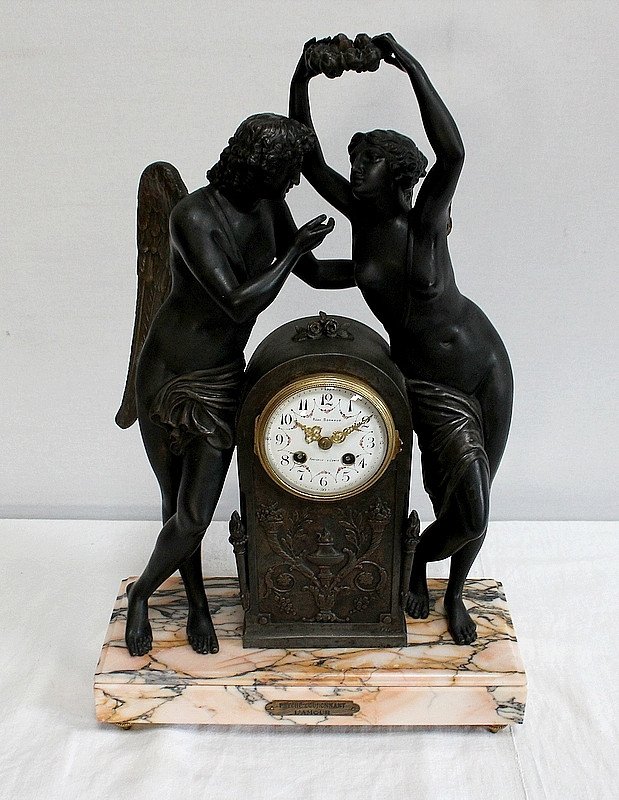 Spelter Clock 