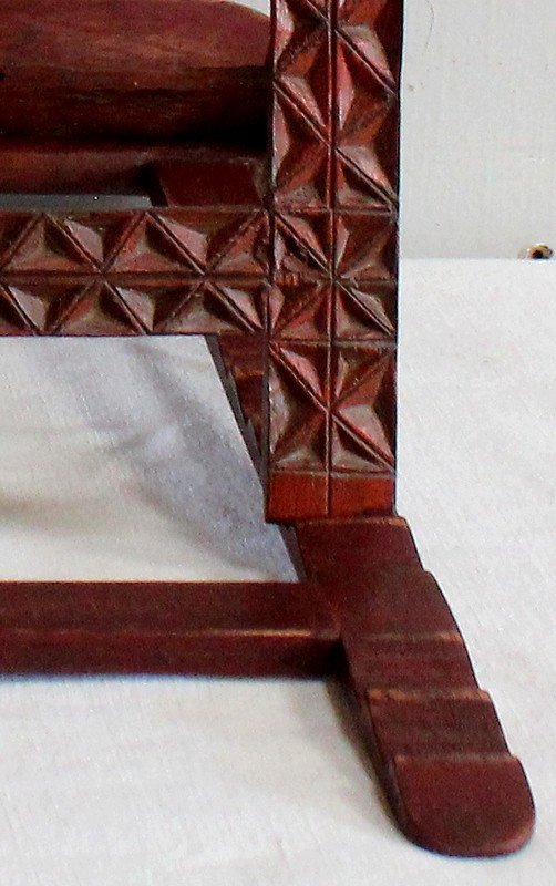 Guerande Table Lectern In Oak - Late Nineteenth-photo-2