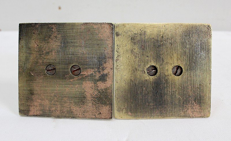 Paire De Serre-livres « Dauphins » En Bronze, Goût Empire – Milieu XIXe-photo-8