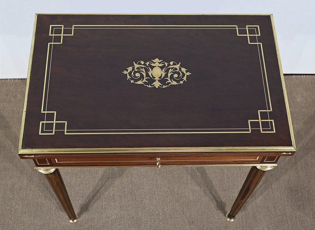 Small System Table, Louis XVI Style - 2nd Part Nineteenth-photo-2