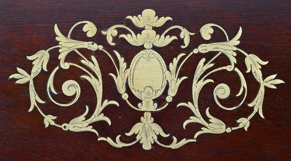 Petite Table à Système, Style Louis XVI – 2ème Partie XIXe-photo-3