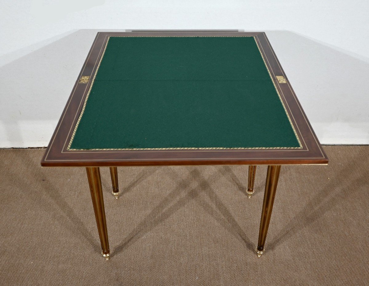 Small System Table, Louis XVI Style - 2nd Part Nineteenth-photo-7
