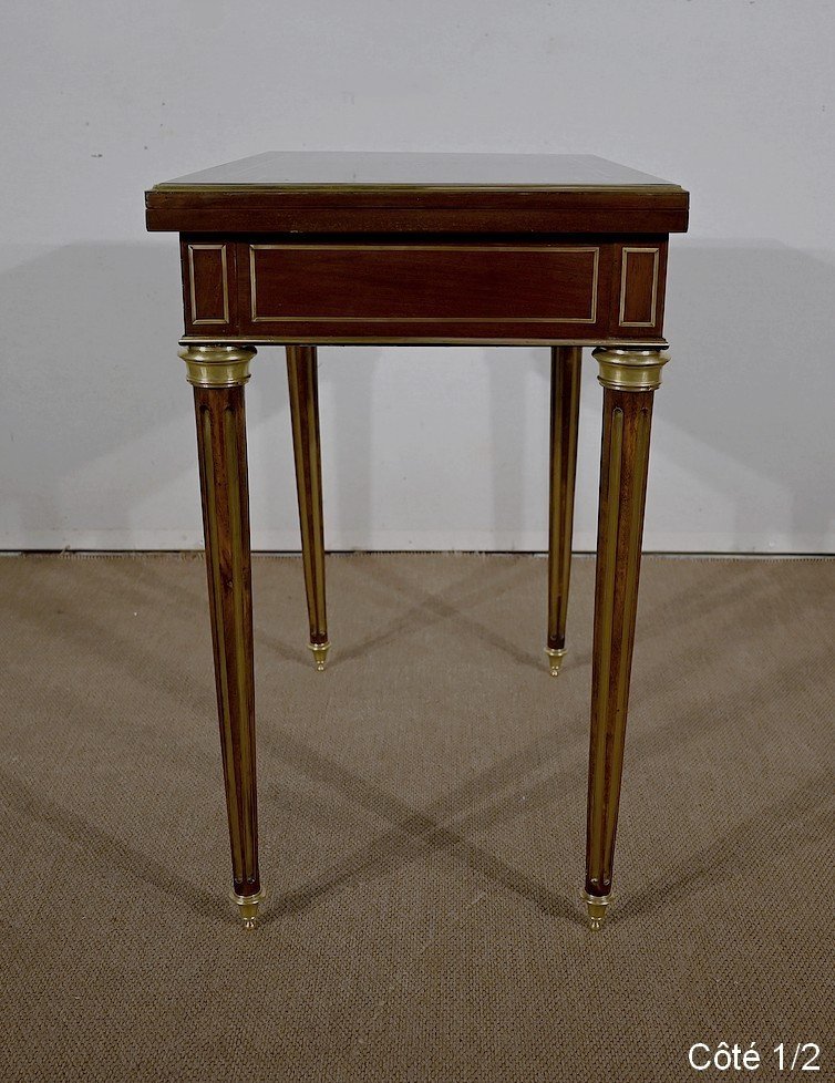 Small System Table, Louis XVI Style - 2nd Part Nineteenth-photo-8