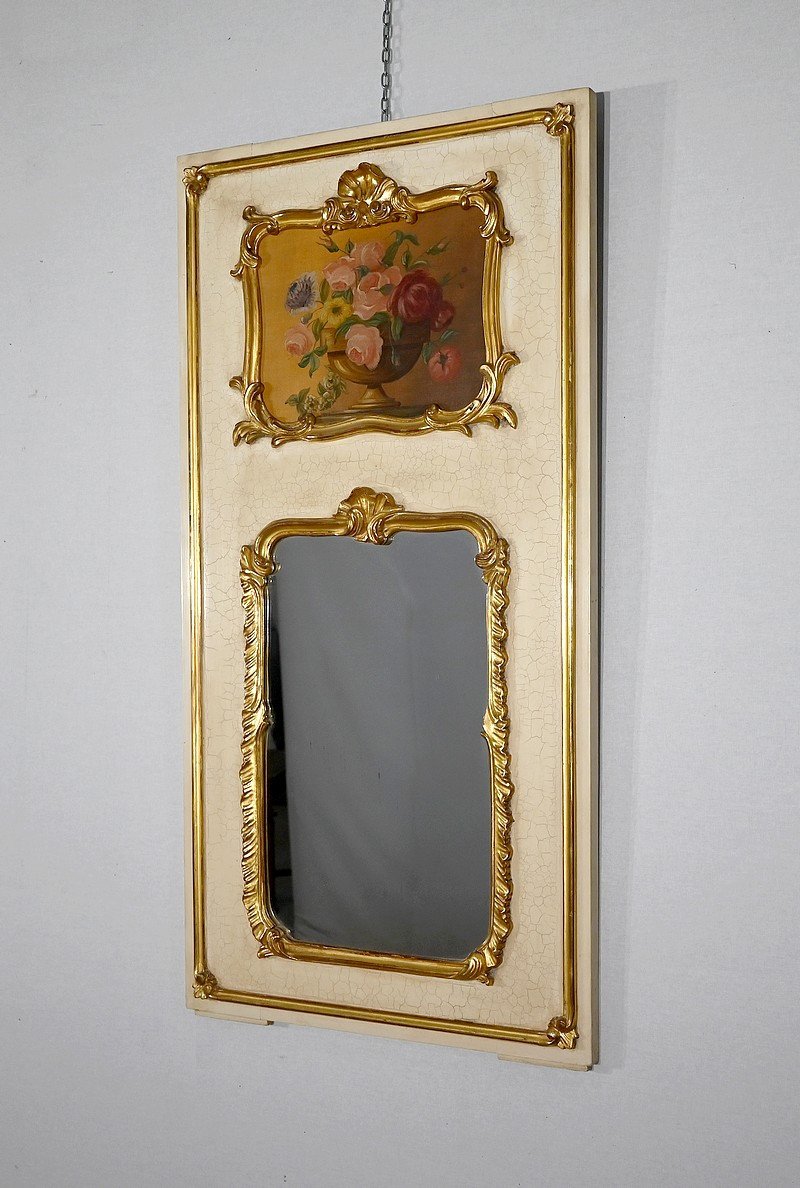 Miroir Trumeau, Style Louis XV – Début XXe-photo-2