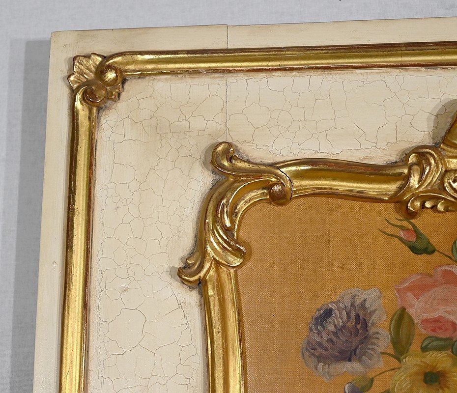 Miroir Trumeau, Style Louis XV – Début XXe-photo-1