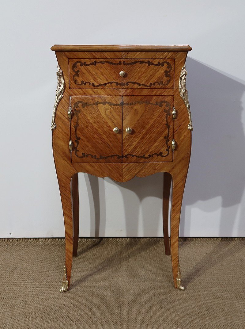 Paire De Petits Meubles De Salon, Style Louis XV – Début XXe-photo-2