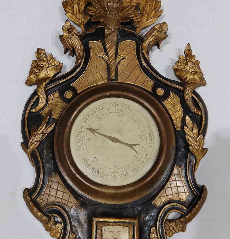 Important Barometer, Louis XV Period – 1740-photo-3