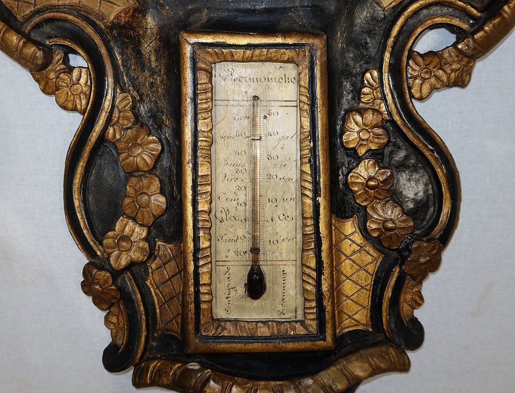 Important Barometer, Louis XV Period – 1740-photo-4