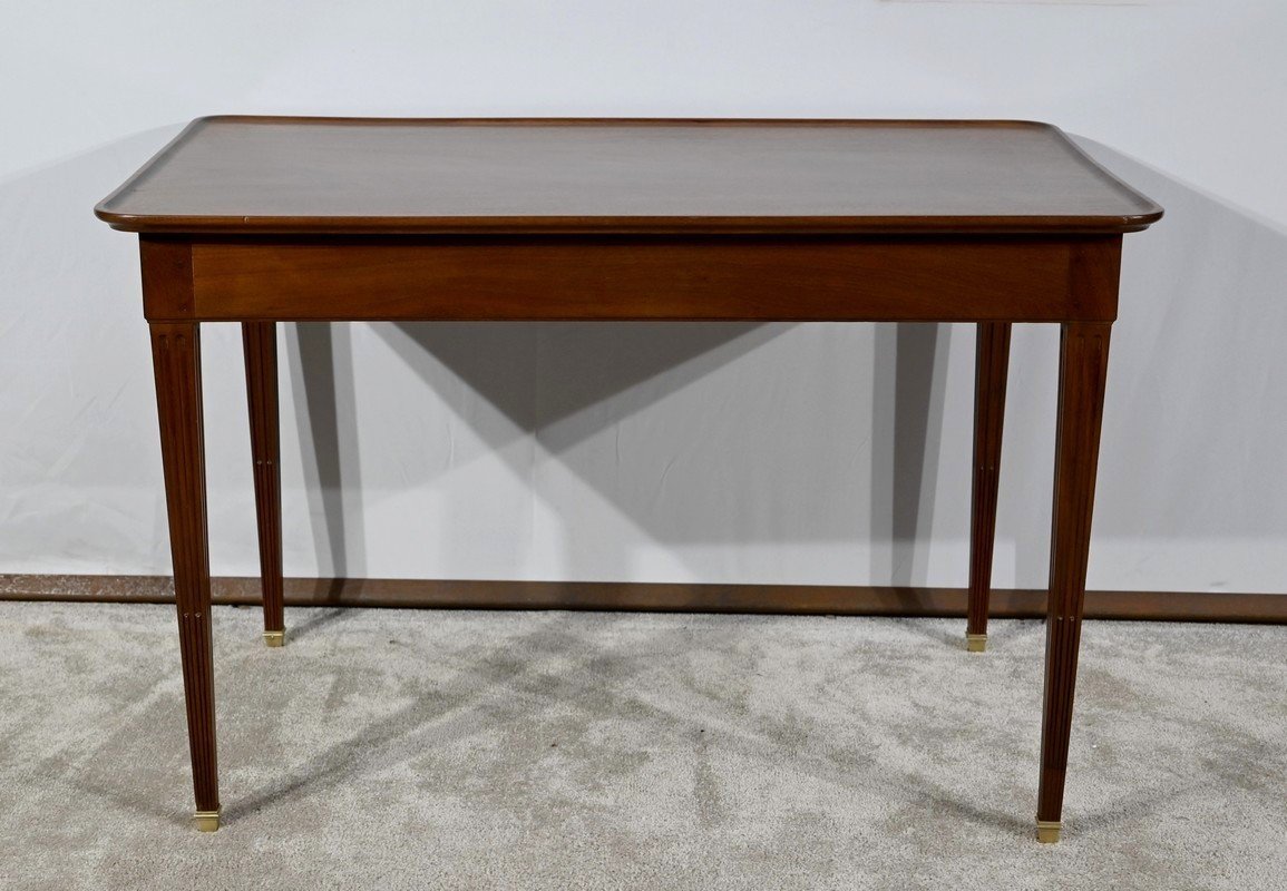 Table Cabaret En Acajou De Cuba, époque Louis XVI – Fin XVIIIe-photo-2