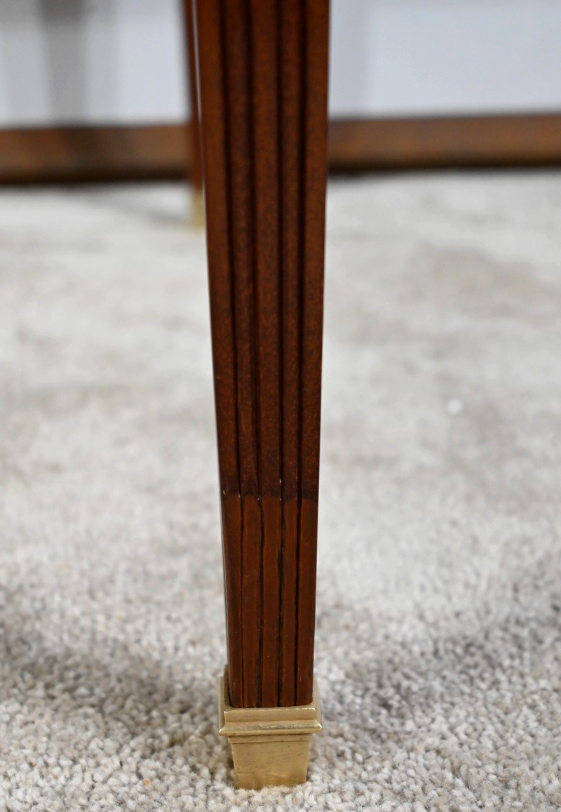 Table Cabaret En Acajou De Cuba, époque Louis XVI – Fin XVIIIe-photo-5