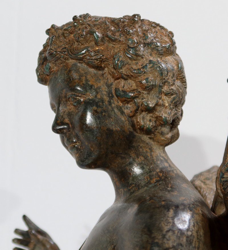 Important Bronze « Cupidon » – 1ère Partie XIXe-photo-3