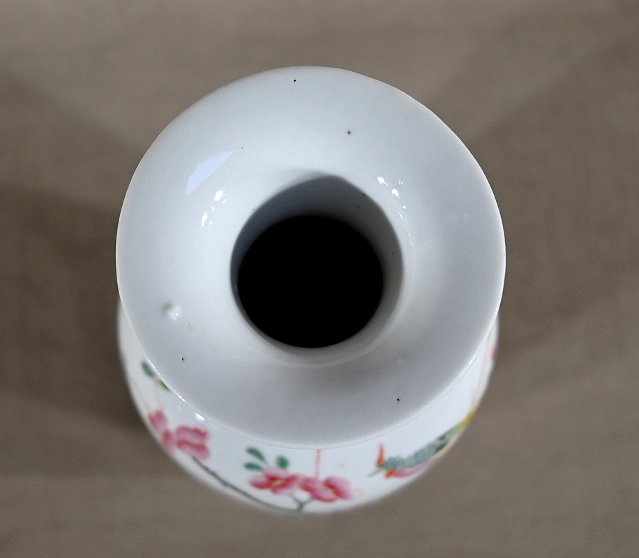 Vase En Porcelaine, Chine – Fin XIXe-photo-1