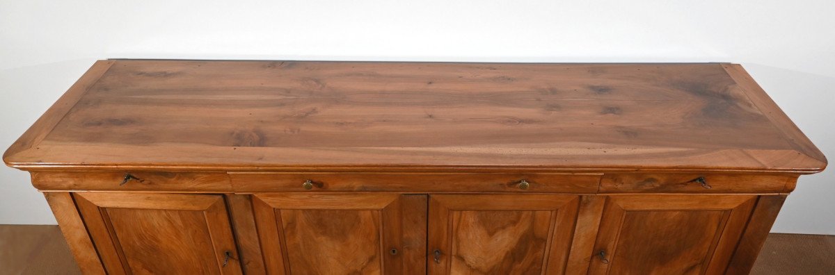 Important Sideboard In Blond Walnut, Louis Philippe Period - Mid-19th Century-photo-3