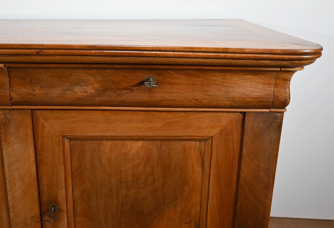 Important Sideboard In Blond Walnut, Louis Philippe Period - Mid-19th Century-photo-1