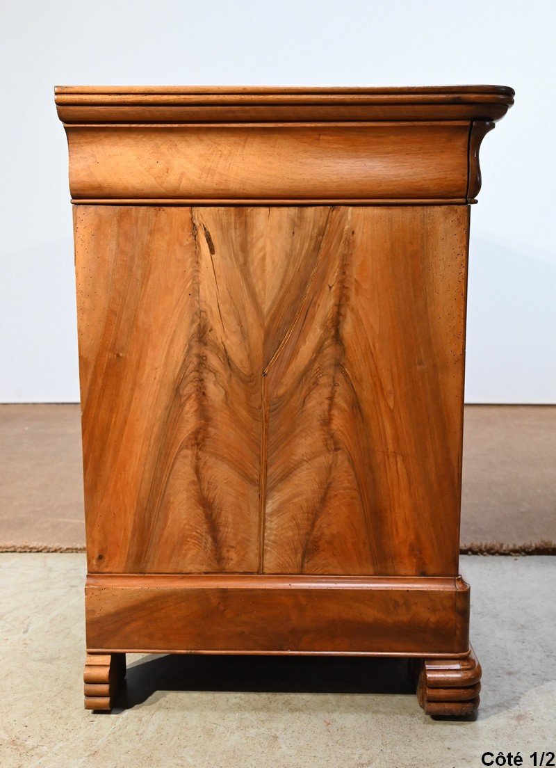 Important Sideboard In Blond Walnut, Louis Philippe Period - Mid-19th Century-photo-6