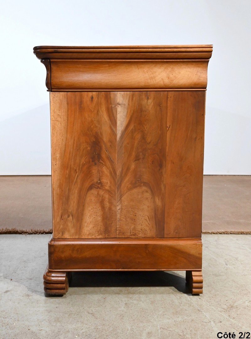 Important Sideboard In Blond Walnut, Louis Philippe Period - Mid-19th Century-photo-7
