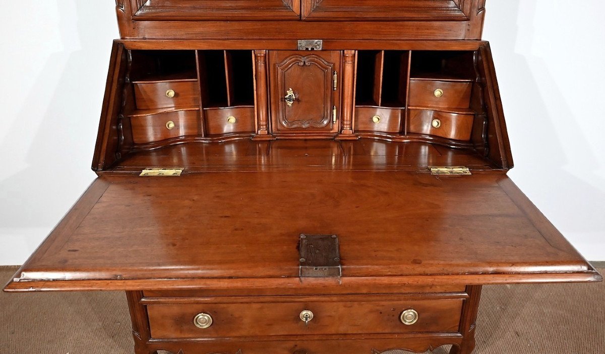 Exceptionnel Buffet Commode Scriban De Port Nantais En Acajou De Cuba – 1750-photo-2