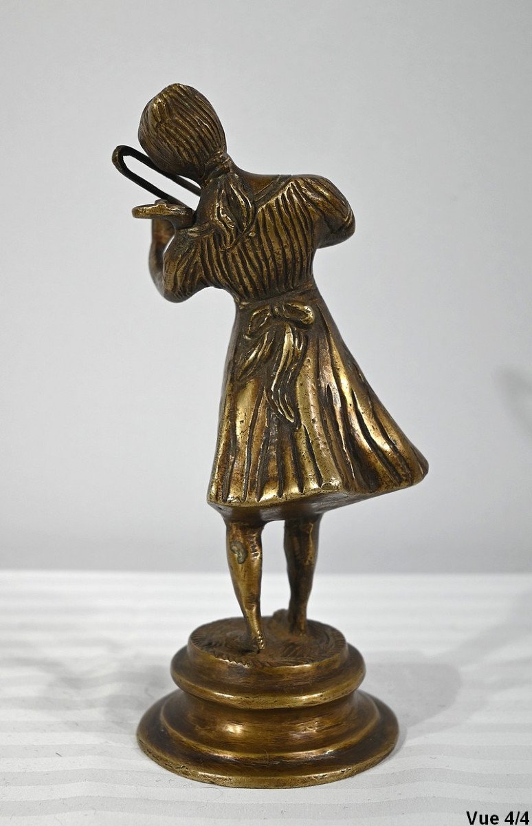 Bronze « La Violoniste » - Fin XIXe-photo-4
