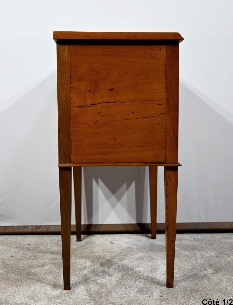 Small Chiffonnière Table In Cherry, Directoire Period - Early 19th Century-photo-5