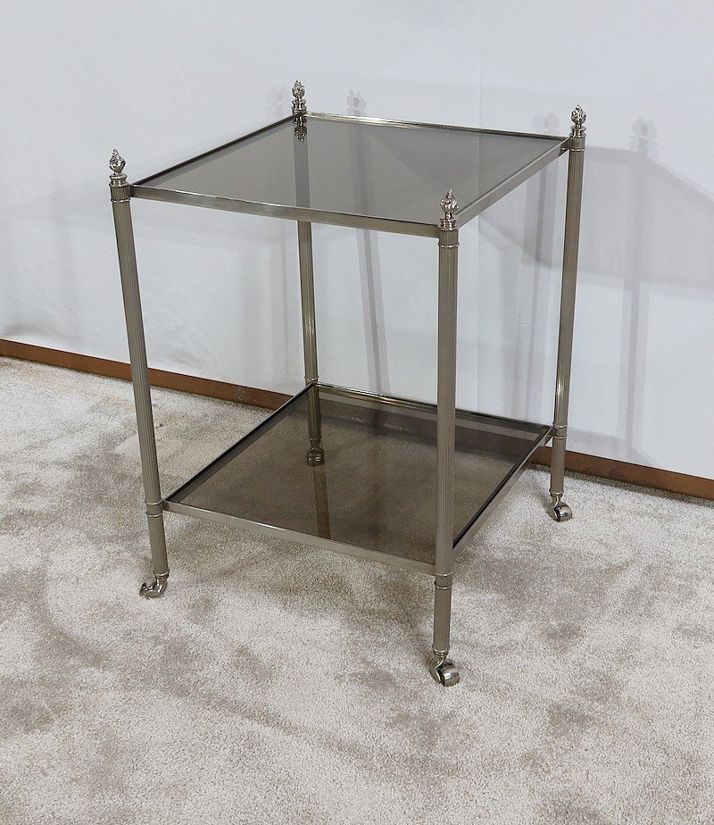 Sofa End Table On Wheels, Maison Jansen - 1940-photo-3