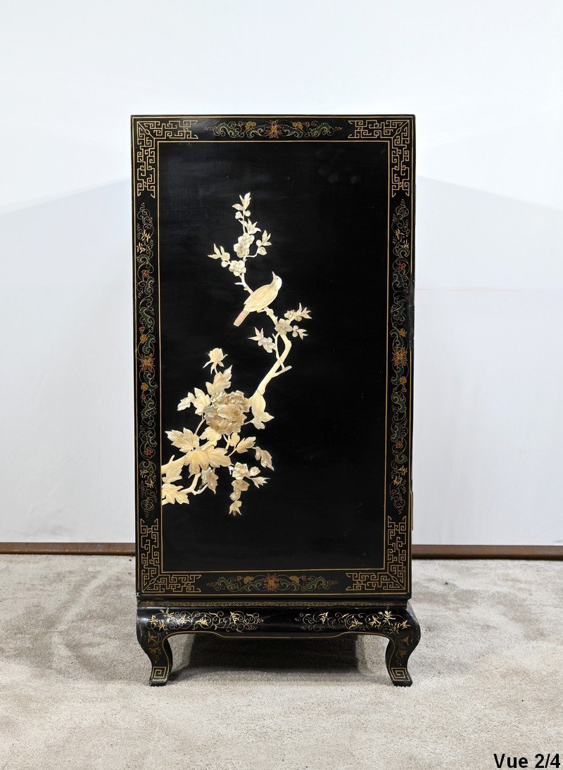 Buffet D’appui En Bois Laqué, Chine – Milieu XXe-photo-5