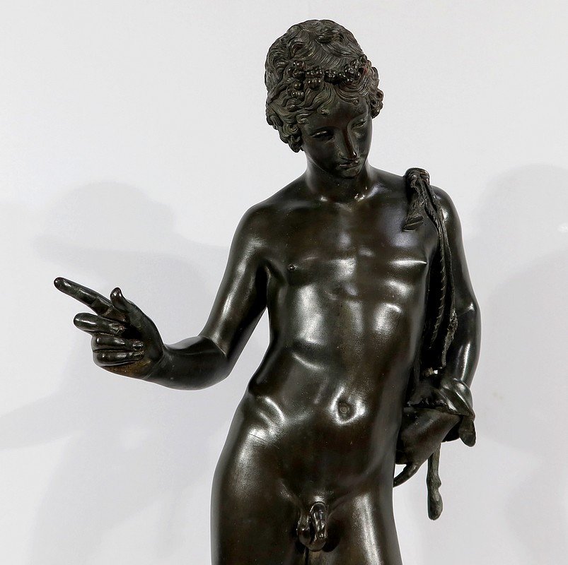 Important Bronze « Narcisse » De M. Amodio  – Fin XIXe-photo-4