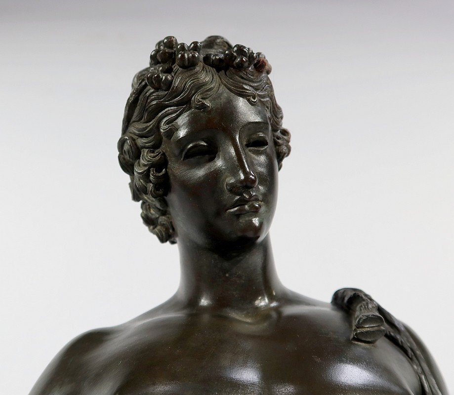 Important Bronze « Narcisse » De M. Amodio  – Fin XIXe-photo-1