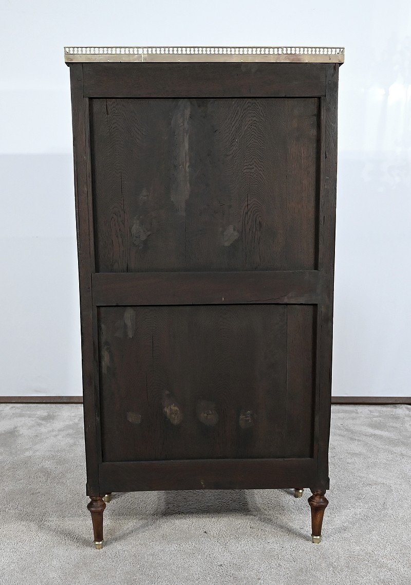 Small Mahogany Chest Of Drawers, Louis XVI Period - XVIIIth-photo-8