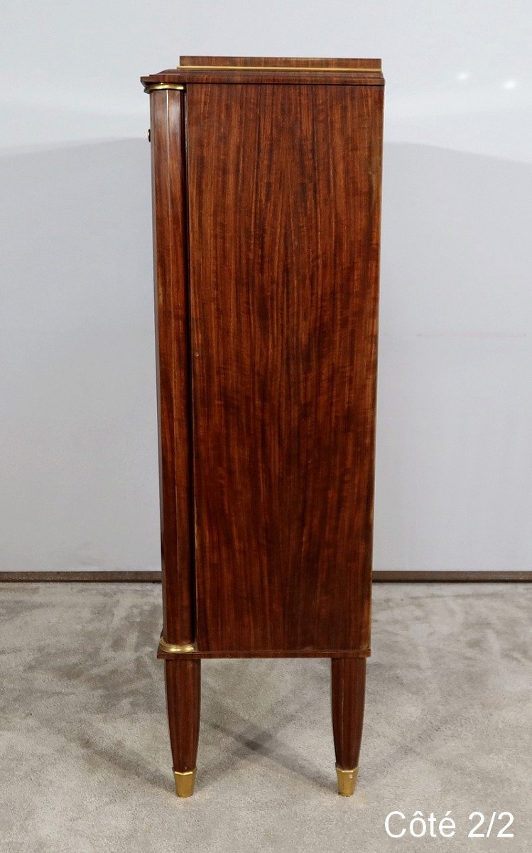 Secrétaire En Bois Précieux, Signé J. Leleu, Art Déco – 1940-photo-7