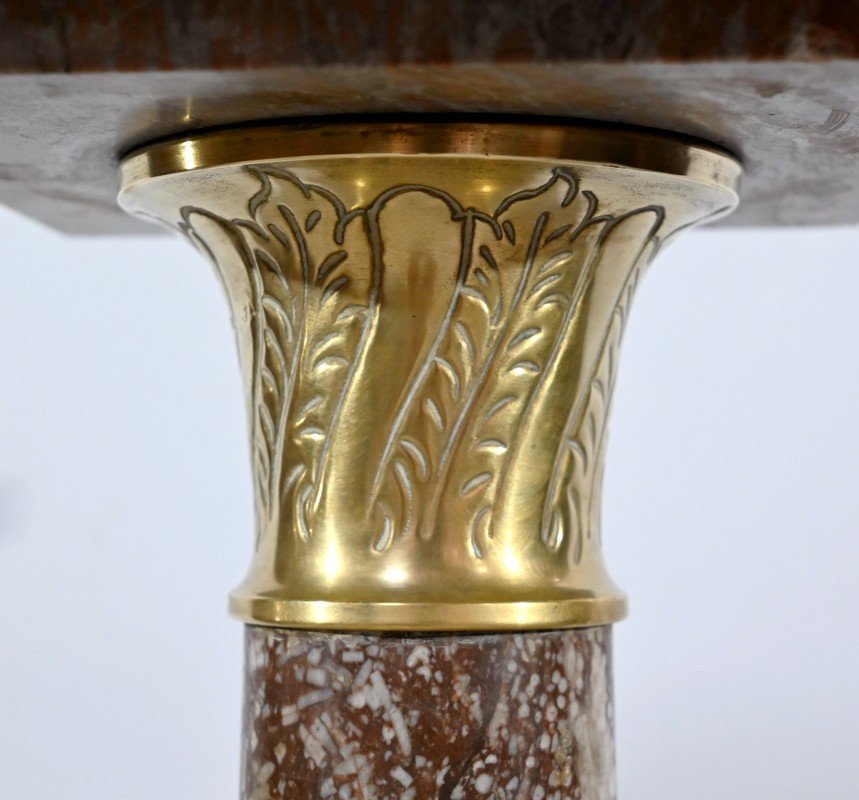 Colonne En Marbre – Fin XIXe-photo-4