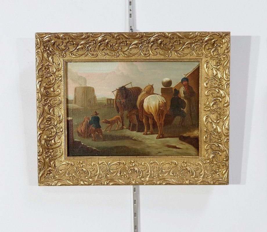 Pair Of “spanish Scenes” Paintings - Mid-19th Century-photo-3