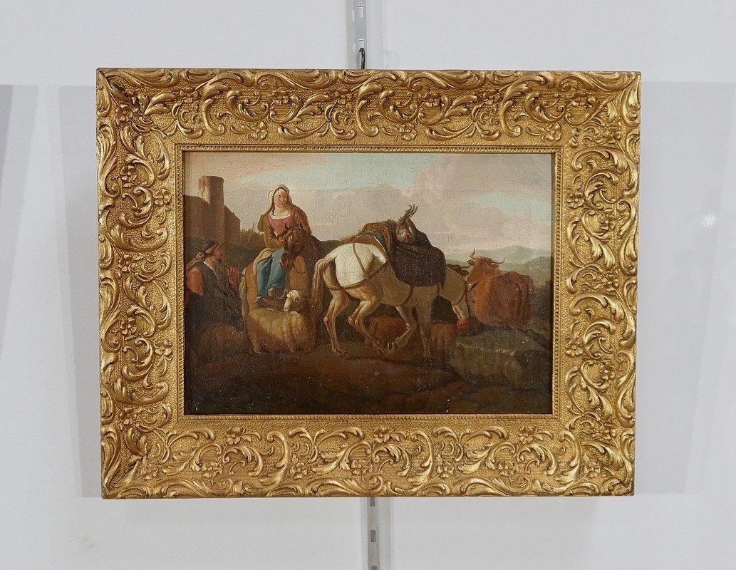 Pair Of “spanish Scenes” Paintings - Mid-19th Century-photo-4