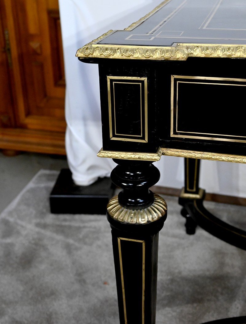 All Faces Desk, Napoleon III Period – Mid 19th Century-photo-4