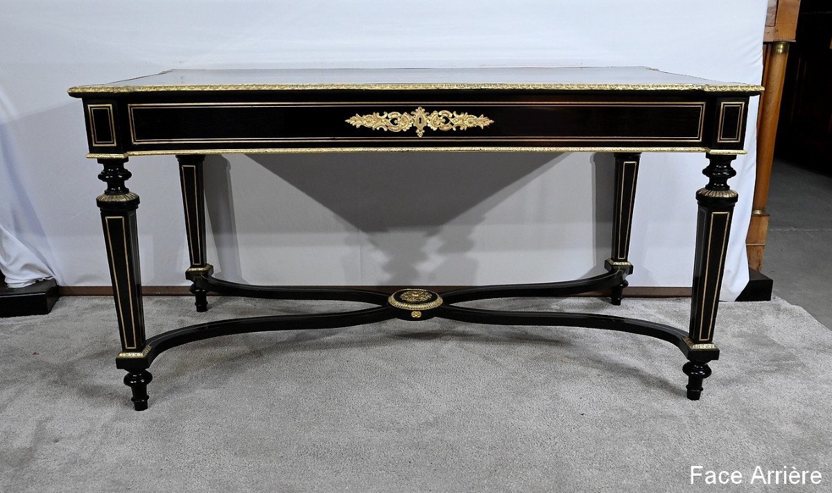 All Faces Desk, Napoleon III Period – Mid 19th Century-photo-8