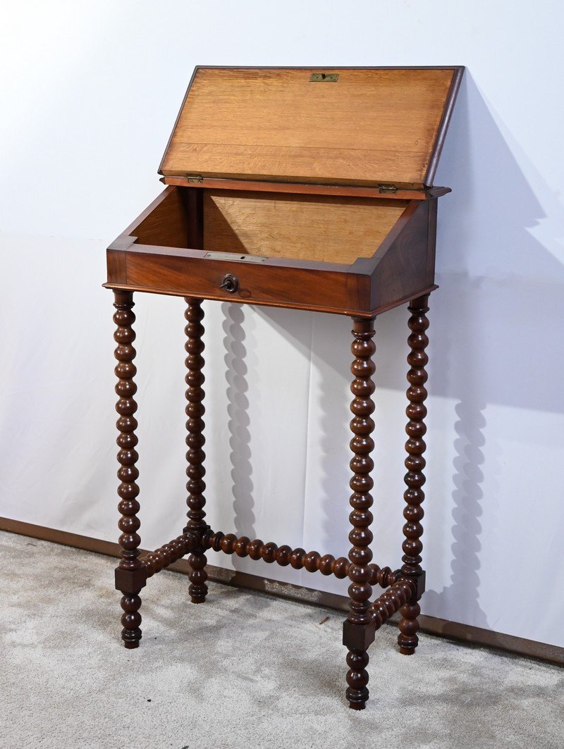 Petit Pupitre En Acajou, époque Louis Philippe – Milieu XIXe-photo-2