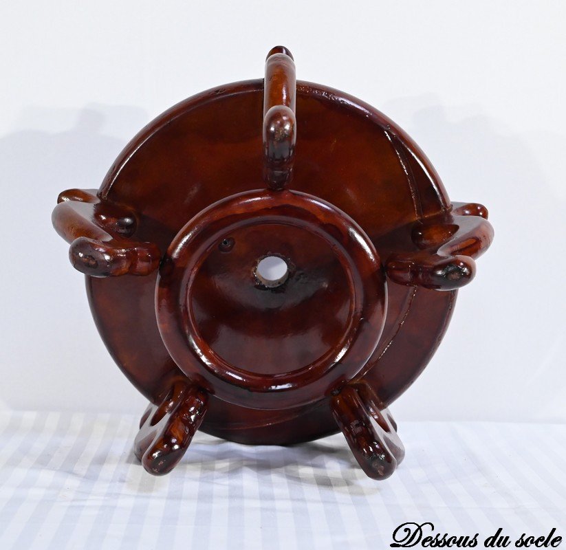Important Aquarium En Porcelaine, Chine – Fin XIXe-photo-7