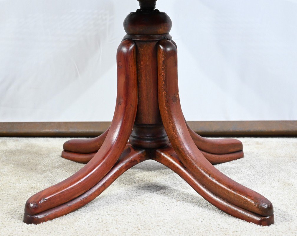 Beech Office Armchair, Thonet Spirit – Early 20th Century-photo-2