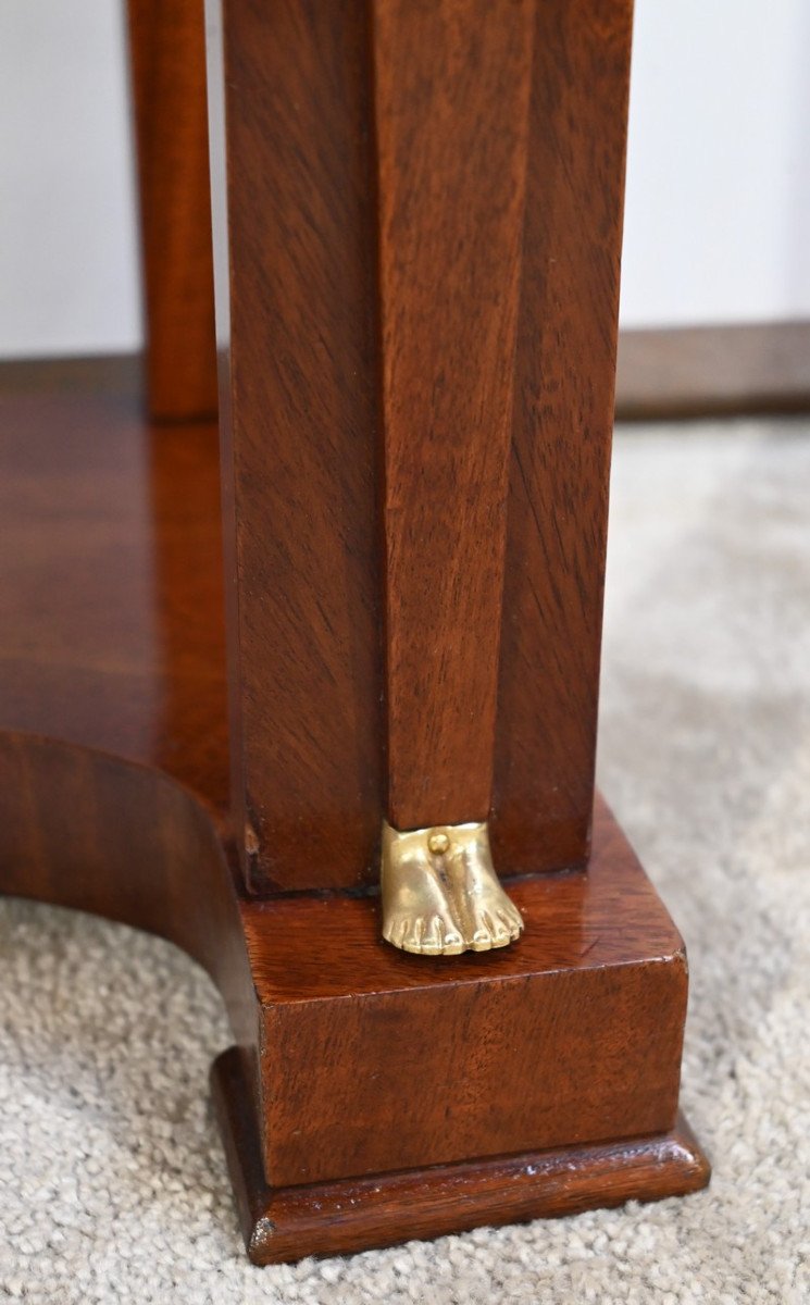 Petite Commode Chiffonnière En Acajou, Style Retour D’egypte – 1ère Partie XXe-photo-4