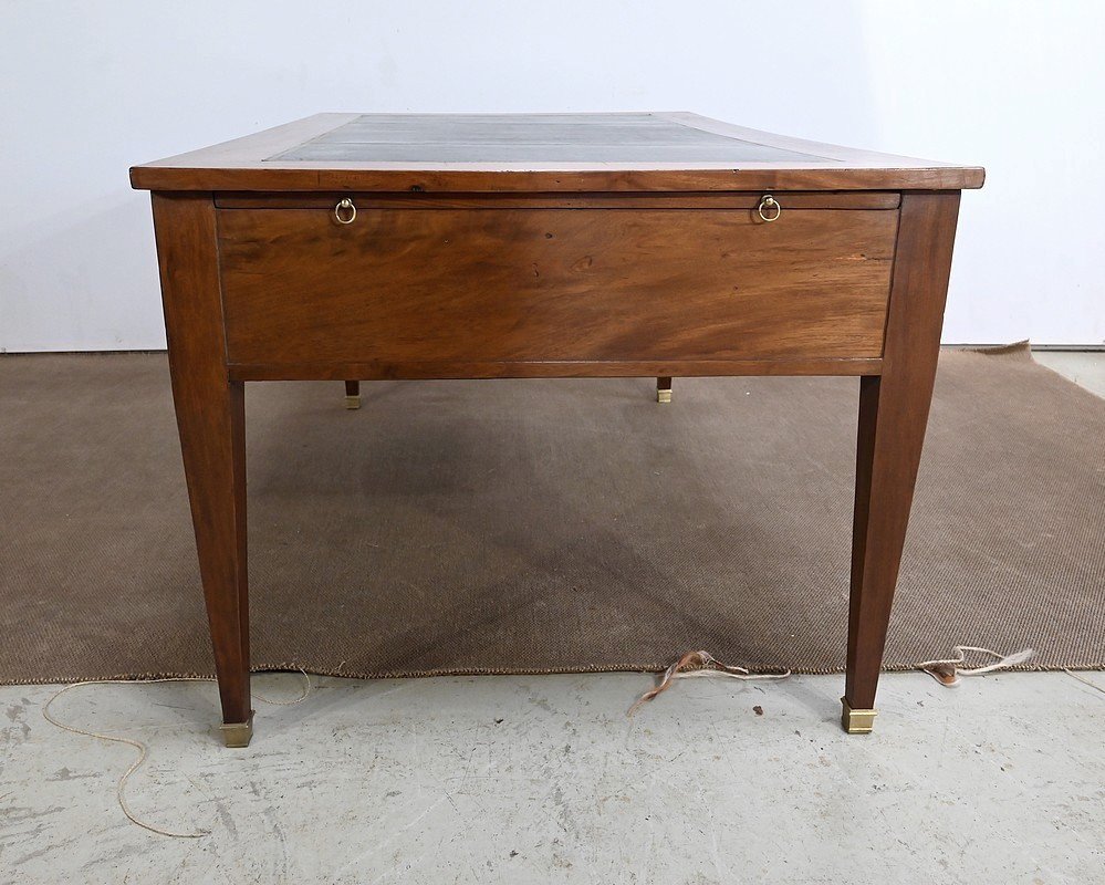 Important Mahogany Desk, Directoire Period - Early 19th Century-photo-6
