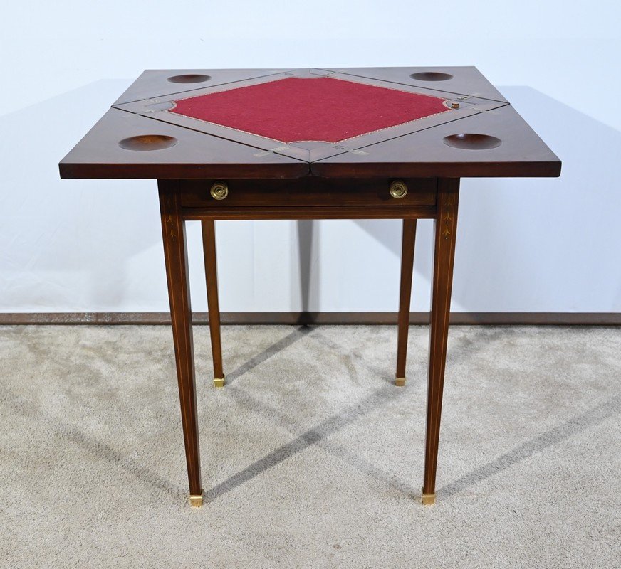 Handkerchief Table In Solid Mahogany – 1920-photo-2
