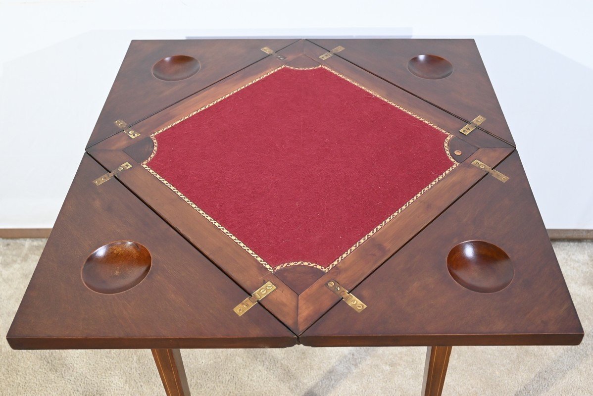 Handkerchief Table In Solid Mahogany – 1920-photo-8