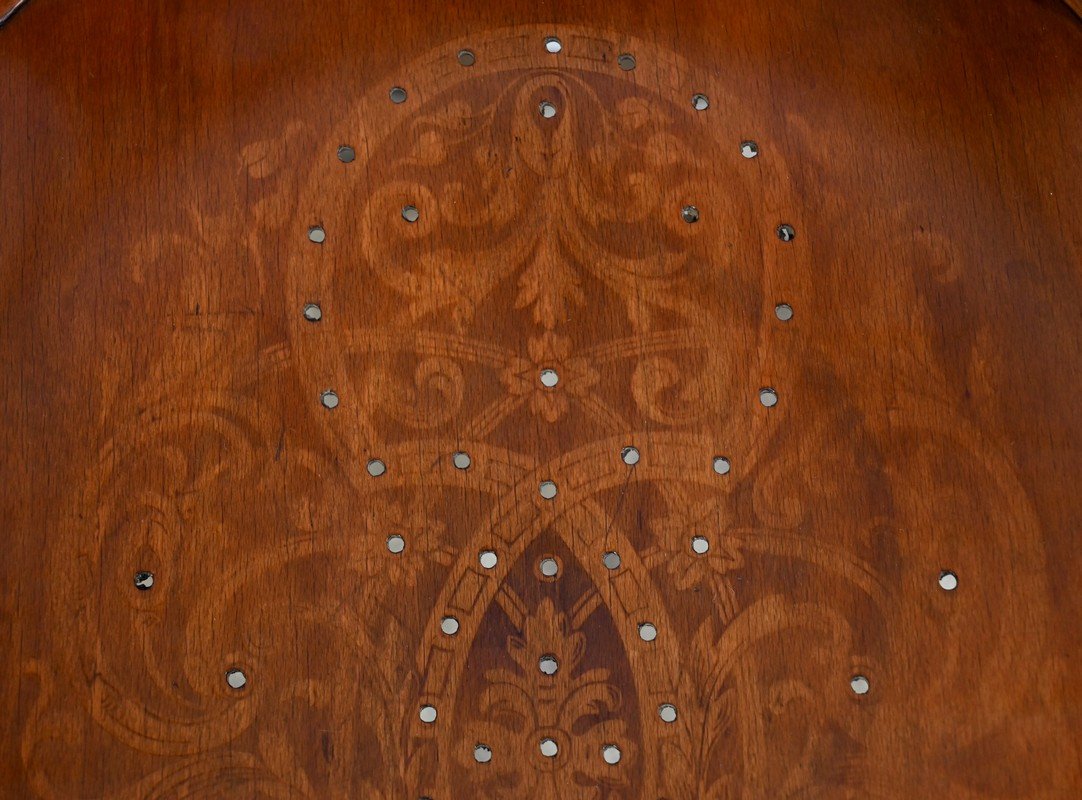 Fauteuil De Bureau En Hêtre, Estampillé J&j Kohn – Début XXe-photo-4