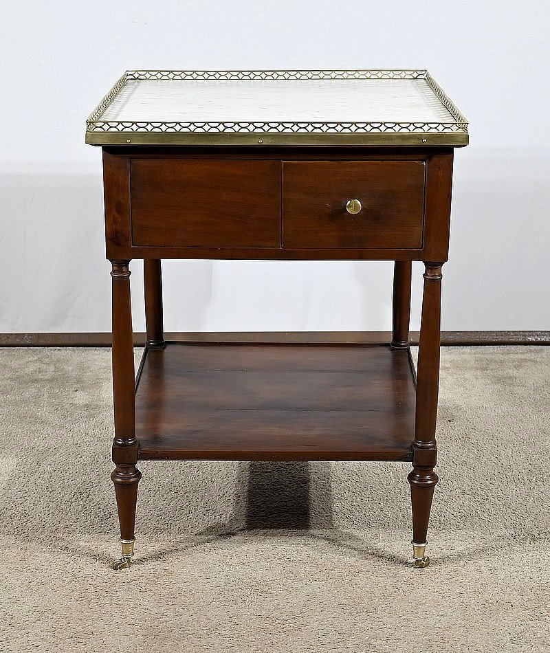 Paire De Tables De Salon En Acajou, époque Louis XVI – XVIIIe-photo-4