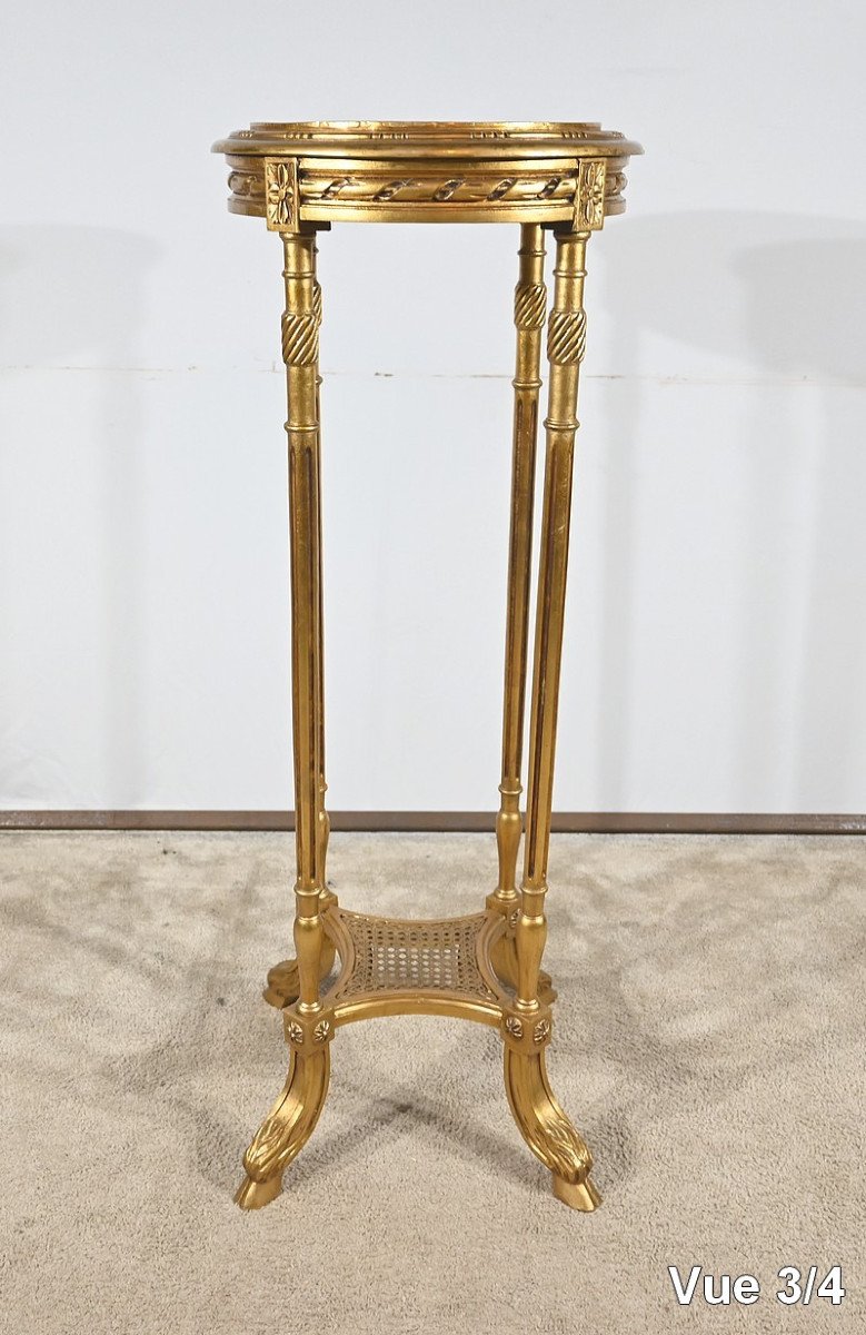 High Serving In Golden Wood, Louis XVI Style – 1920-photo-4