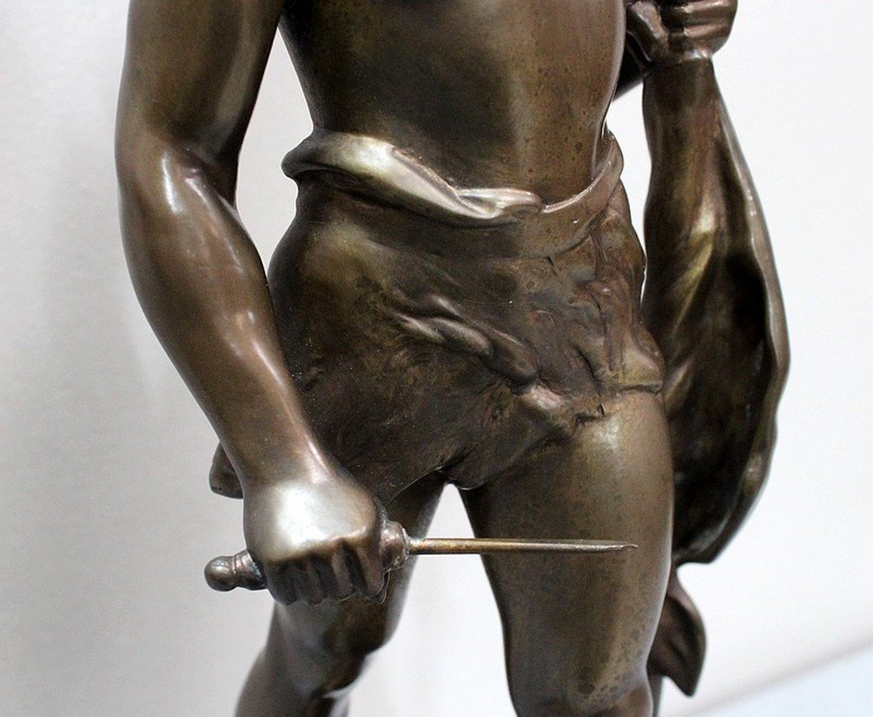 Bronze "allégorie De La Patrie" - XIXe-photo-2